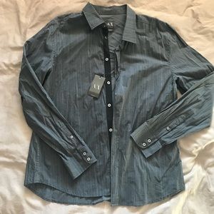 Armani Exchange XL button down dress shirt